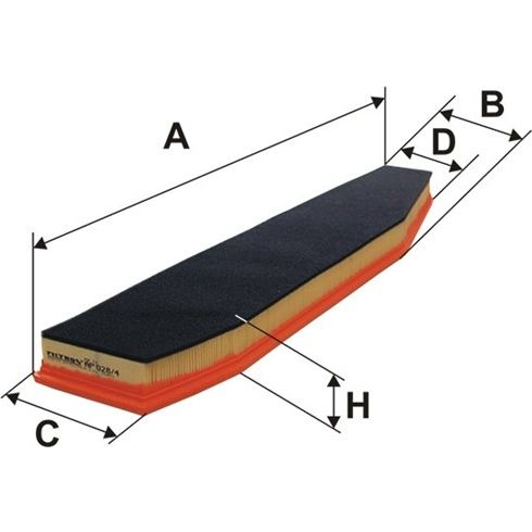  Filtron 028/4 AP FILTR POWIETRZA BMW X3 E83 DIESEL 06-10