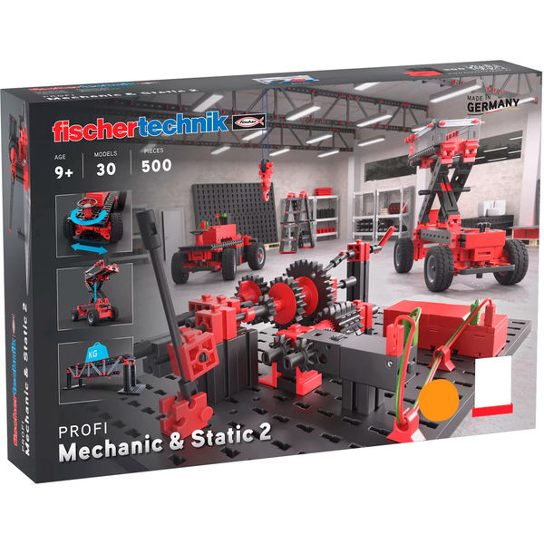Fischertechnik Mechanic & Static 2 500 darabos készlet