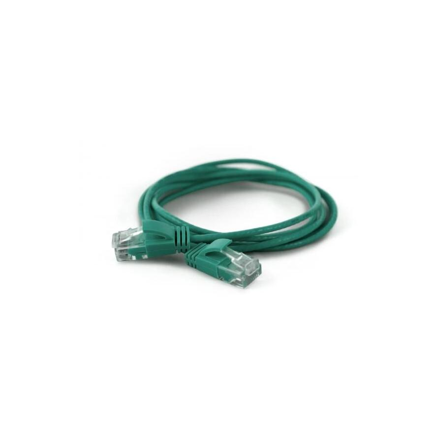 Wantec UTP CAT6a Patch kábel 0.5m - Zöld (7326)