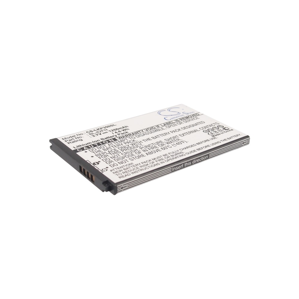 RealPower LG BL-42FN 3.7V 1250mAh utángyártott akku Li-ion (CS-LKP350SL)