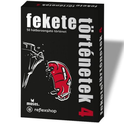 Asmodee Fekete történetek 4 rejtvényjáték 50 kártyával (MSBSFOUR)
