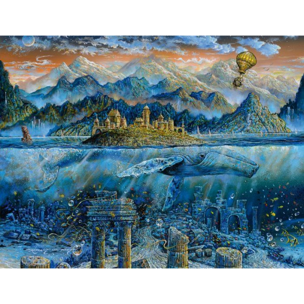 Ravensburger 2000 db-os Puzzle - A Bölcs Bálna 16464