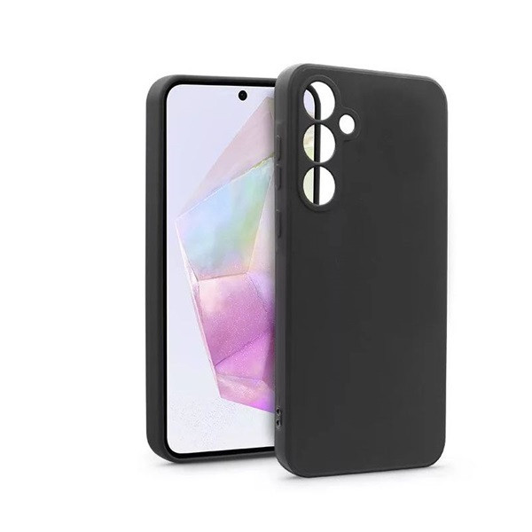 Haffner Soft Samsung SM-A356 Galaxy A35 5G szilikon tok fekete (HF271595) (HF271595)