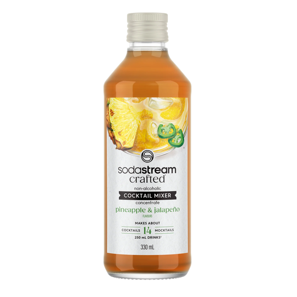 SodaStream Crafted Ananász és Jalapeno ízű Szódagép szörp 330ml