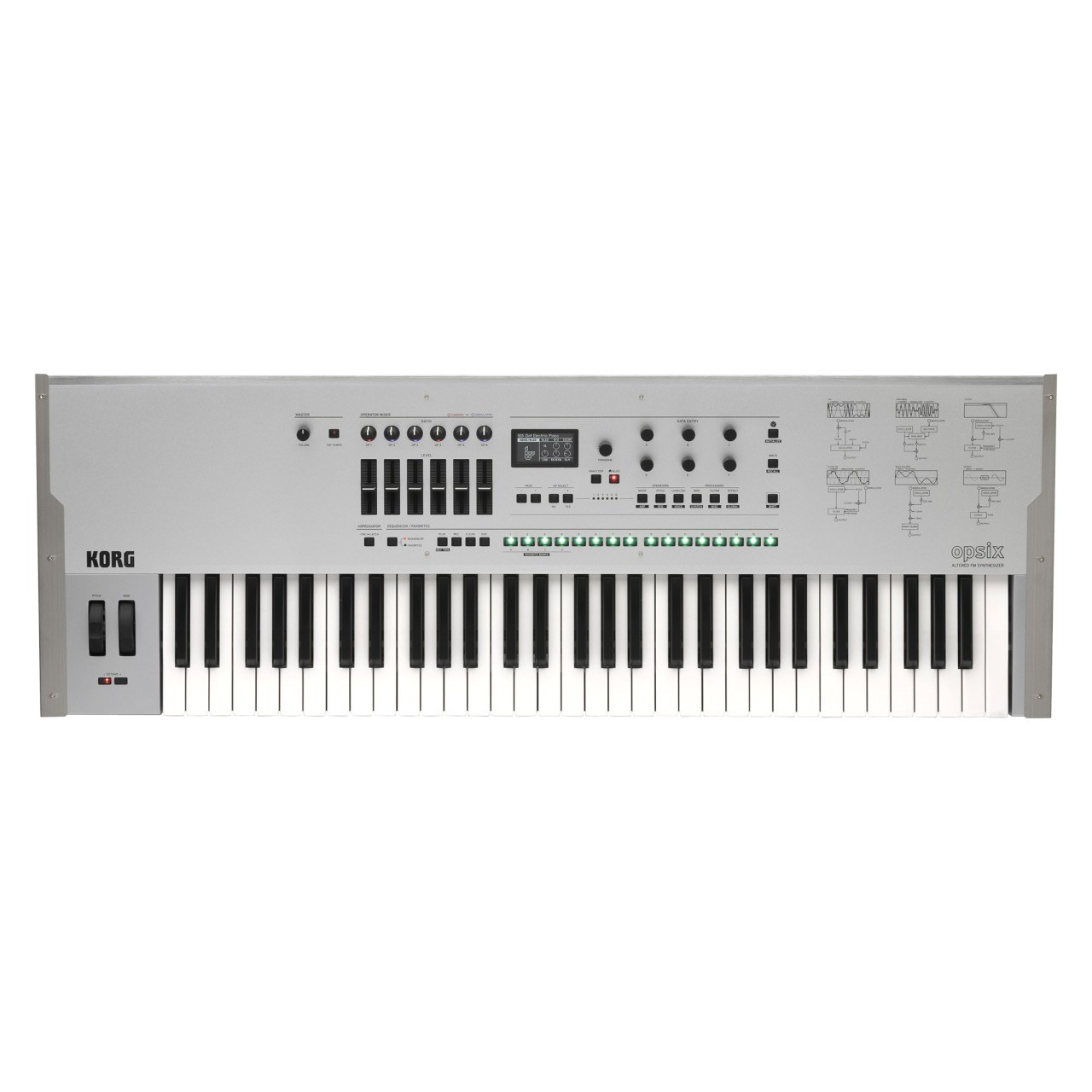 Korg Opsix SE Platinium Limited Edition Professzionális Digitális szintetizátor - Ezüst (100027811000)