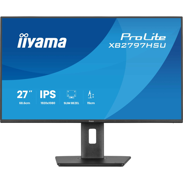 iiyama ProLite XB2797HSU-B1 computerskærm 68,6 cm (27") 1920 x 1080 pixel Fuld HD LED Sort