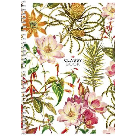 Shkolyaryk Classy book keményfedeles spirálfüzet A5, kockás, 80 lap (A5-SC-080-6092K) (A5-SC-080-6092K)