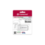 Четец на карти памет Transcend, RDF5, USB 3.0, 5.6x2.4 см, Бял