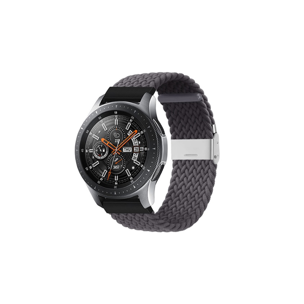 Mybandz Univerzális Fonott szövet Okosóra Szíj 22mm - Szürke