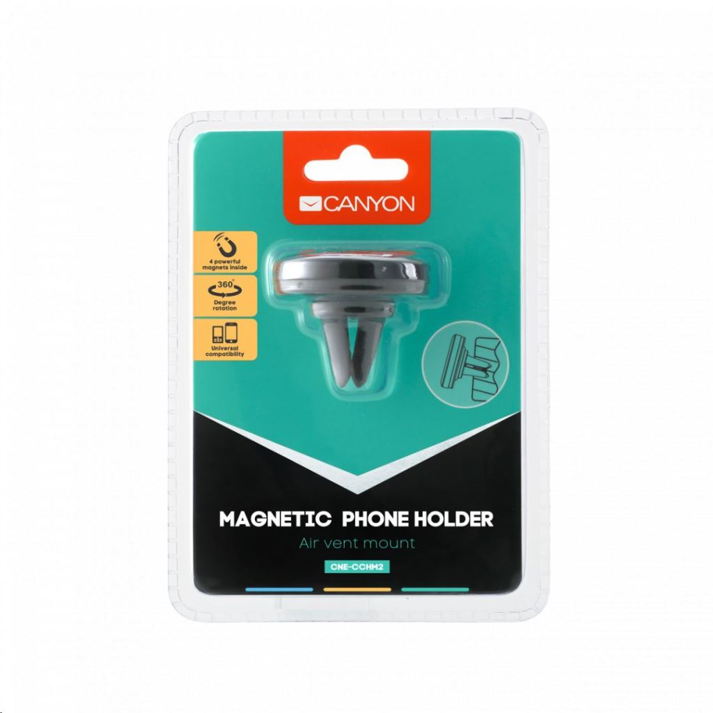 Canyon CNE-CCHM2 mágneses autós tartó fekete (CNE-CCHM2)