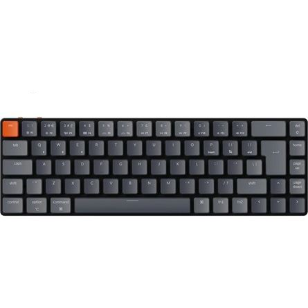 Keychron K7 ISO vezeték nélküli angol gaming Gateron Blue mechanikus billentyűzet (K7-B2-UK) (K7-B2-UK)