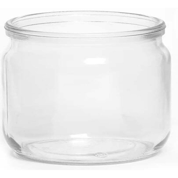GLASS JARS WITHOUT LID 500ML OKKO 15PCS