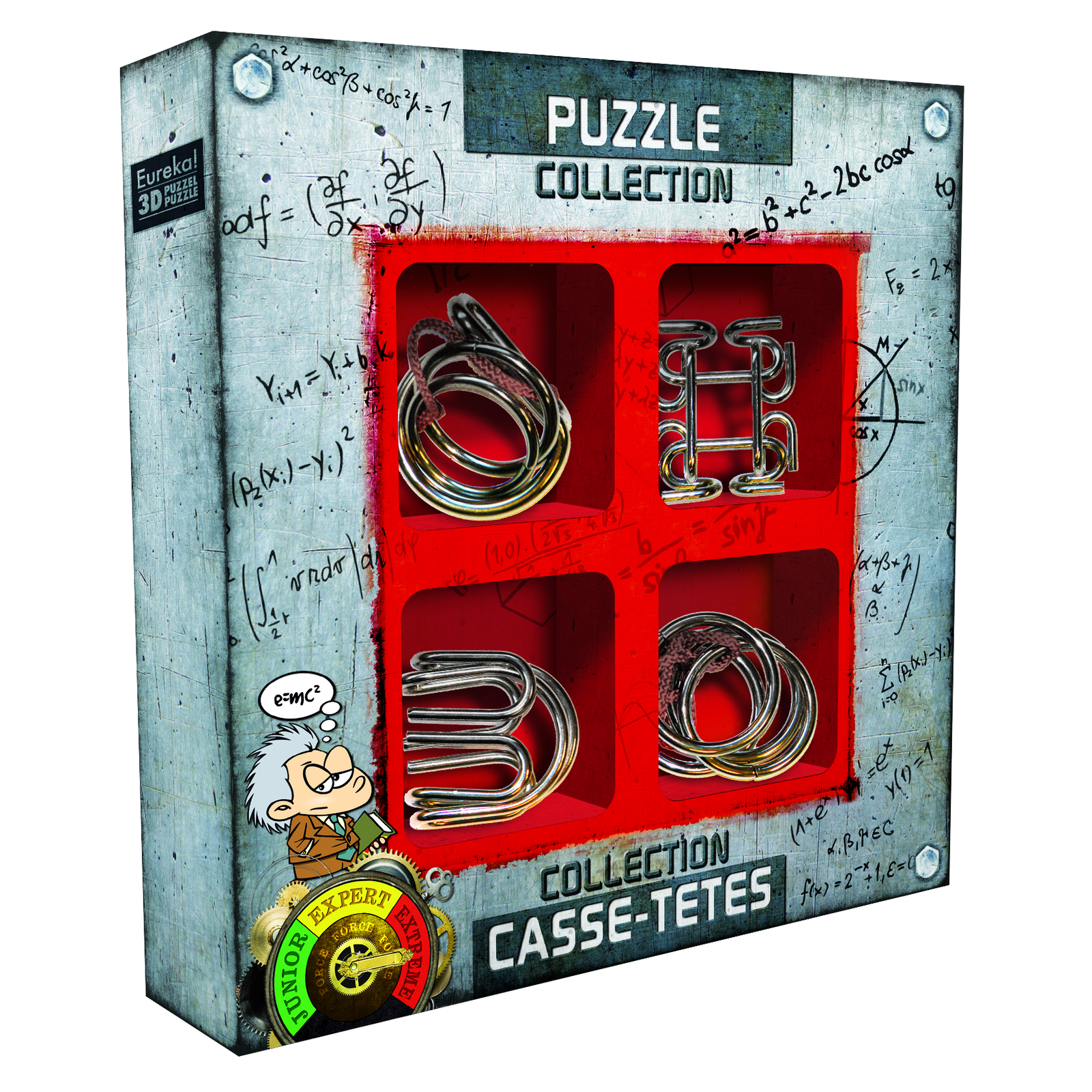 Eureka Puzzles collection Extreme Metal ördöglakat készlet (EUR34516)
