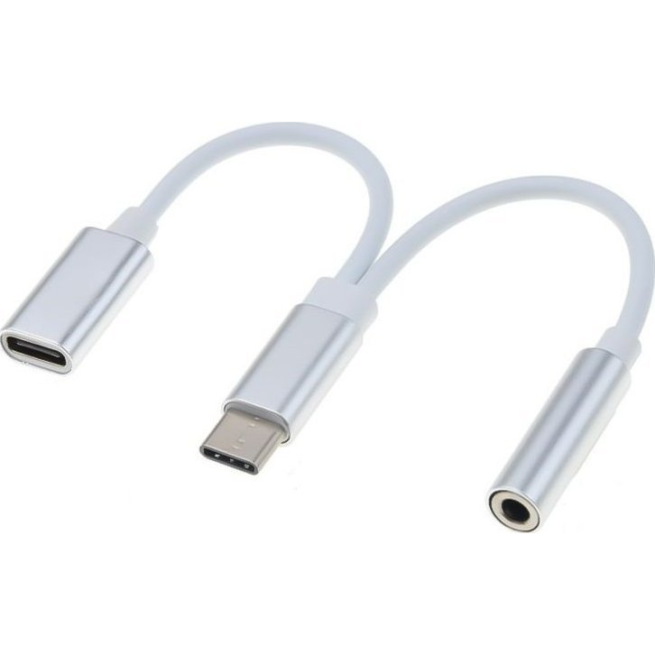 PREMIUMCORD USB 2.0 Type C USB 2.0 Type C + Jack Átalakító Ezüst 10cm ku31zvuk02 (ku31zvuk02)