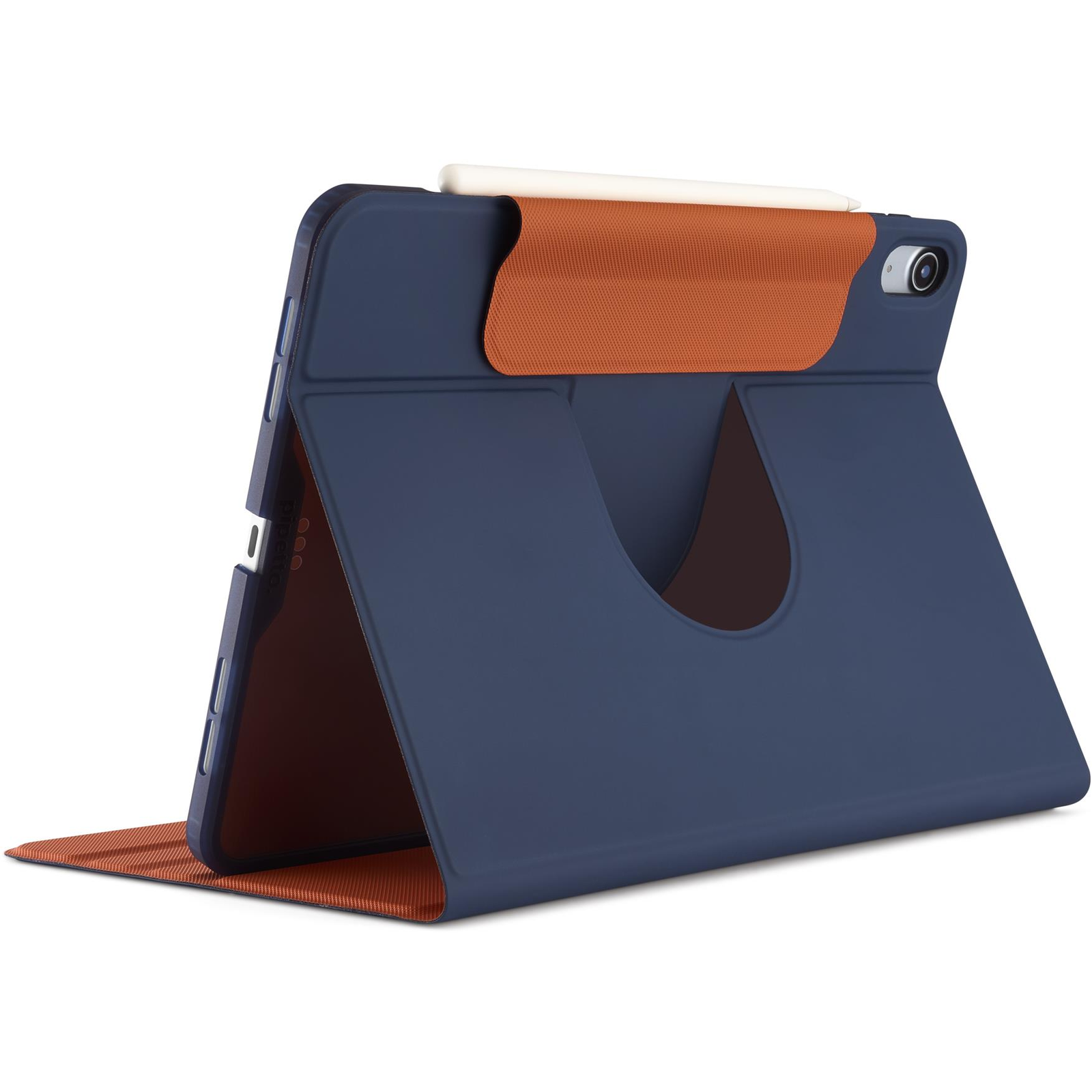 Pipetto Origami No5 Rotating Folio Case Dark Blue iPad Air 11