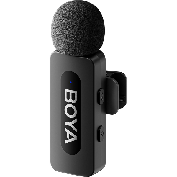 BOYA V Series vezeték nélküli mikrofon USB-C csatlakozós eszközökhöz, 1 adó + 1 vevő