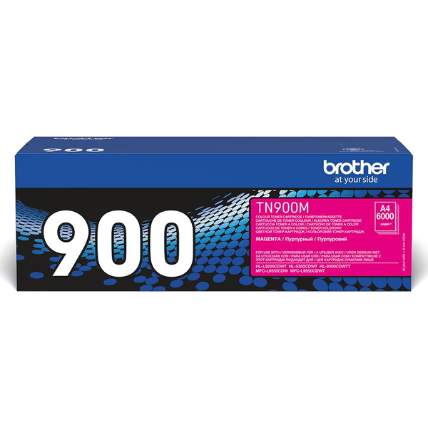 Brother TN-900MTWIN tonercartridge 2 stuk(s) Origineel Magenta