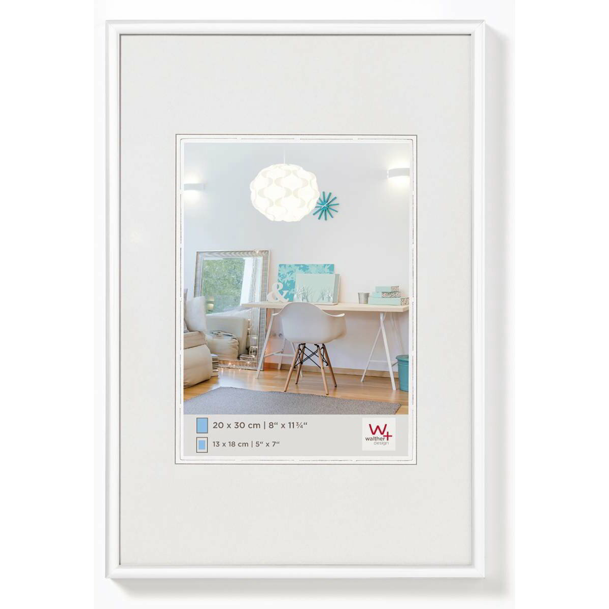 Walther KV520W New Lifestyle 15,9x21 Képkeret - Fehér (KV520W)