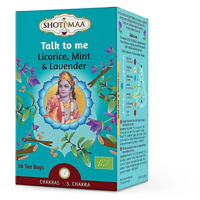 Shoti Maa - Chakras - 5th Chakra: Talk to Me - Ayurvedic Yogi Tea (03105)