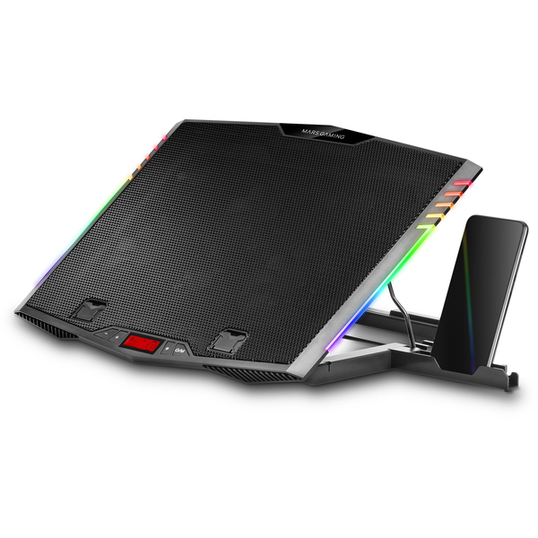 Mars Gaming MNBC5 laptop állvány Fekete 48,3 cm (19")