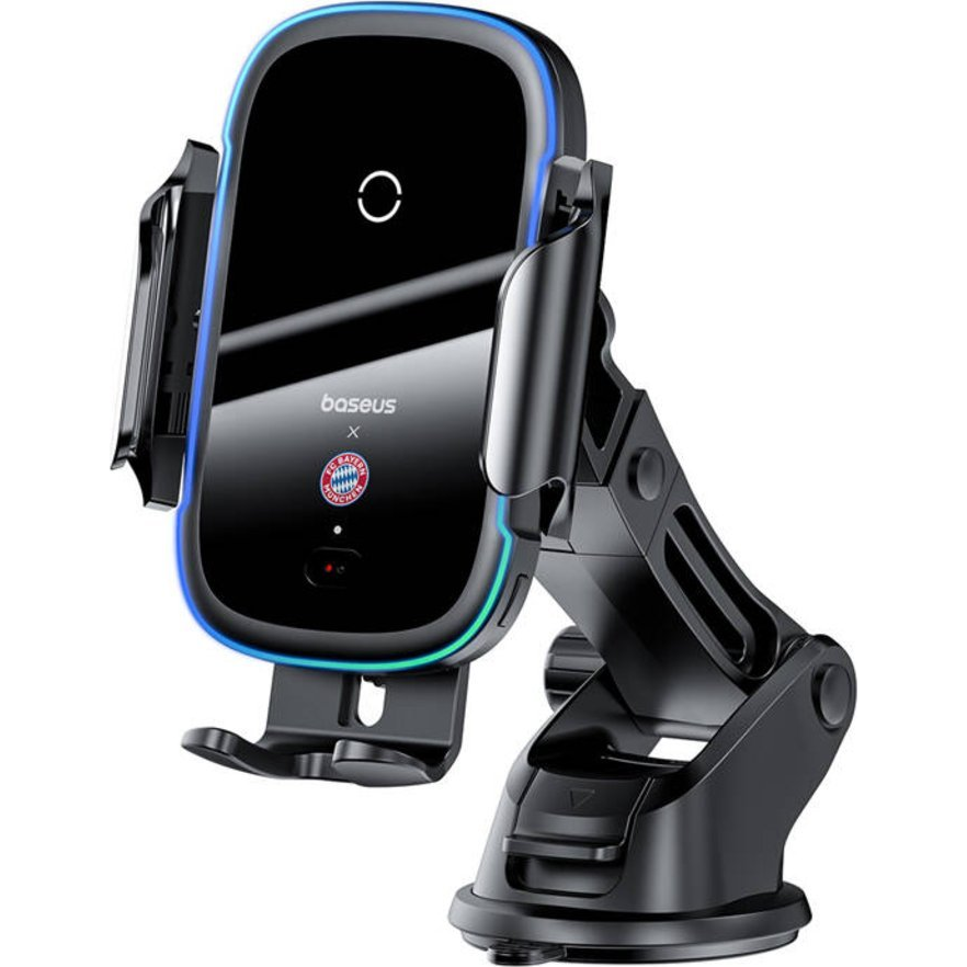 Holder with charger 15W (black) Bayern Edition (BSU8926)