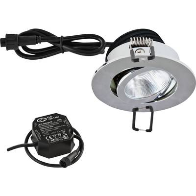 EVN PC650N91140 LED-es beépíthető lámpa LED Fixen beépített LED-es 8.4 W Króm (PC650N91140)