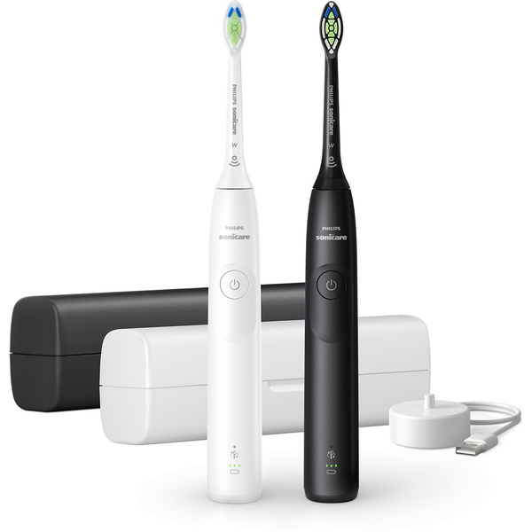 Philips 5300 series HX7109/01 ηλεκτρική οδοντόβουρτσα Ενήλικος Sonic οδοντόβουρτσα Μαύρος (Μαύρο), Λευκός (Άσπρος)