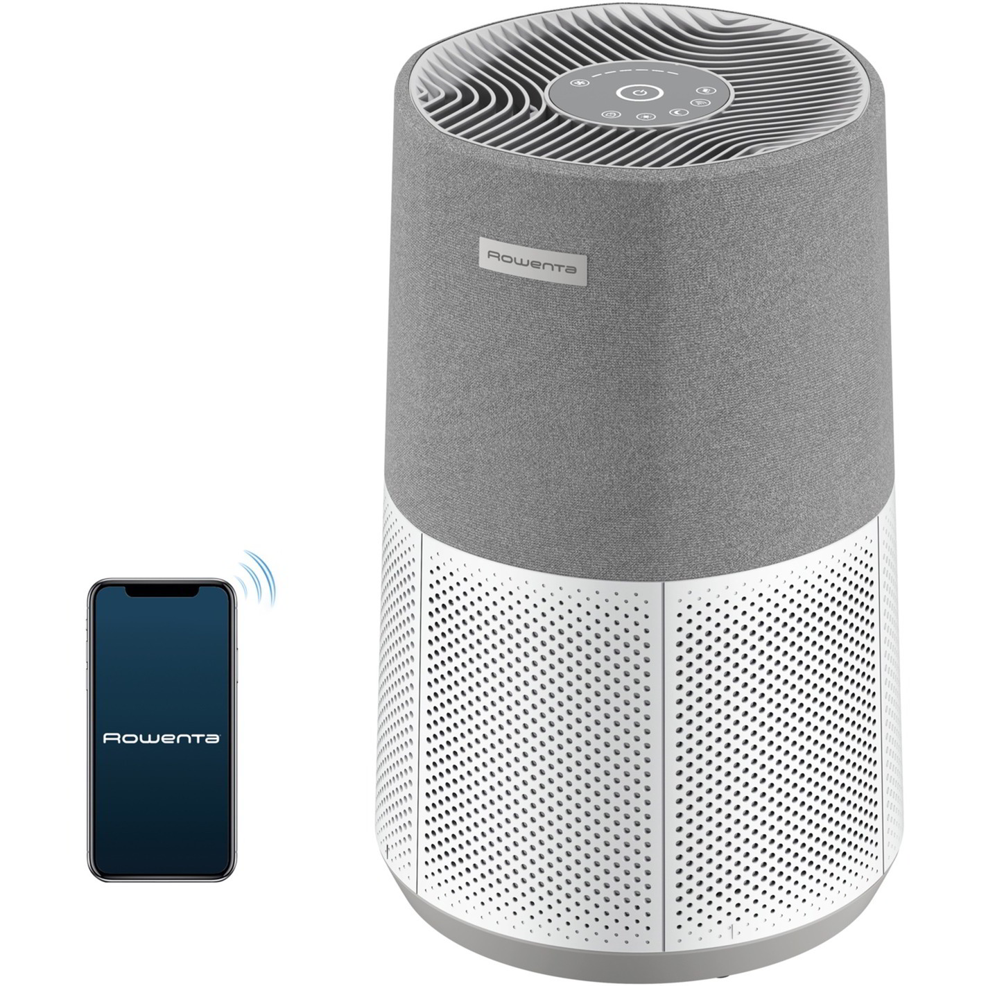 Rowenta PU2840 Pure Air City Okos Légtisztító 30 Watt 20m² - Fehér / Szürke (PU2840F0)