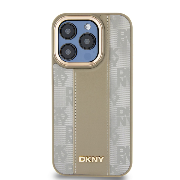 Zadný Kryt DKNY pre Apple iPhone 15 Pro béžová