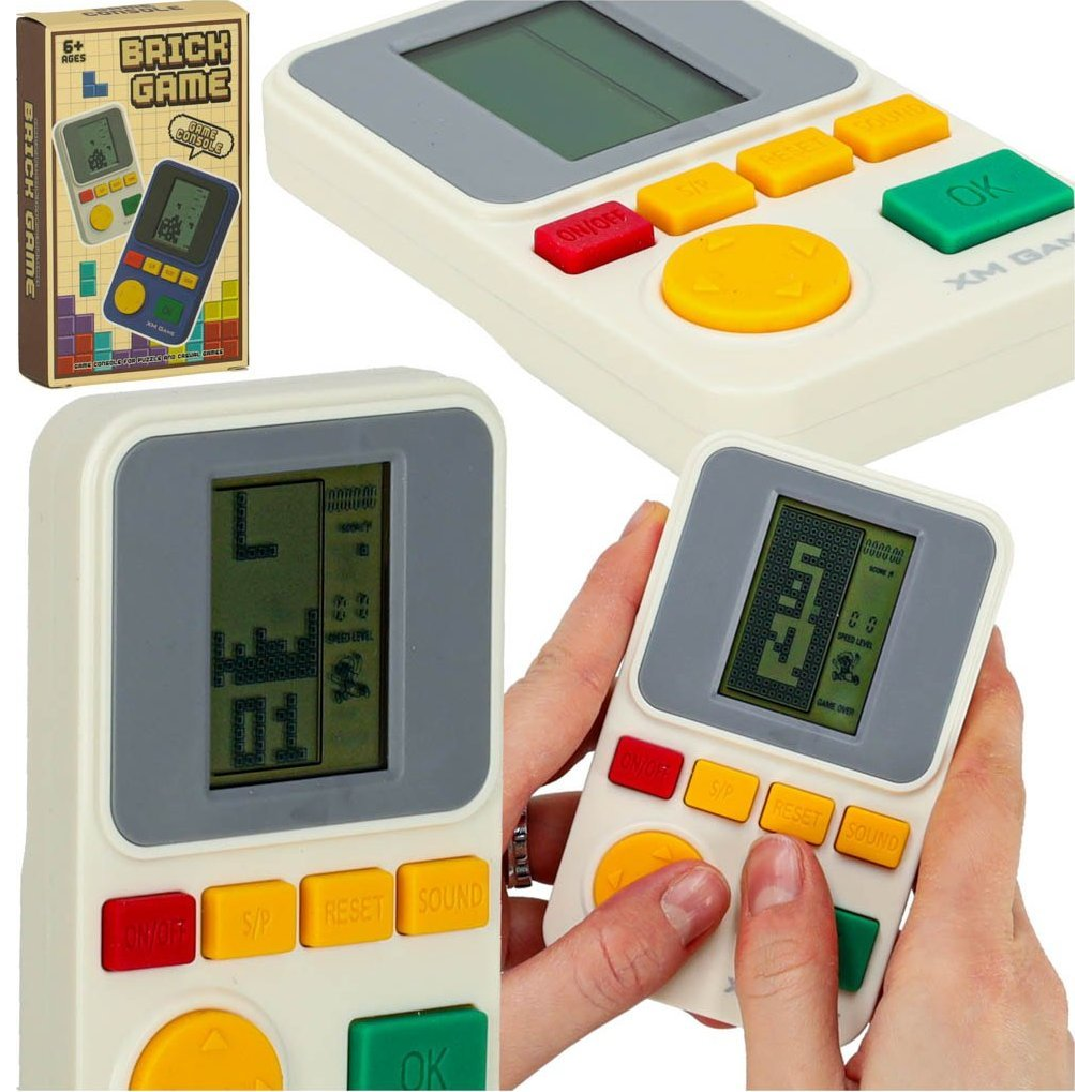 Roger XM 3363 Elektronikus Tetris Játék Fehér (5903039757707)