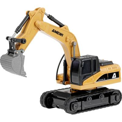 Amewi Mini-Bagger aus Metall 8-Kanal 1:64 RTR             6+