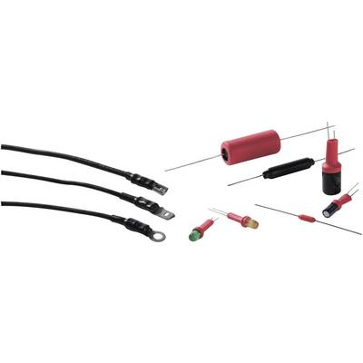 Univerzális zsugorcső, TCN20 O (zsugorodás előtt/után): 1.6 mm/0.8 mm, zsugorodási arány 2 : 1fekete (300-73020)