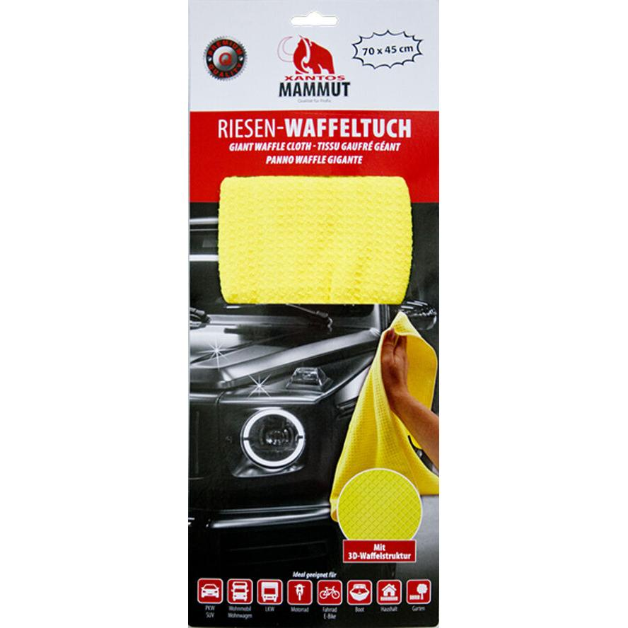 XANTOS Mammut Riesen-Mikrofaser-Waffeltuch 45x70cm (514208) (514208)