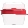 Tefal K2198314 кутия за хранителни продукти Червен, Прозрачен 2 броя