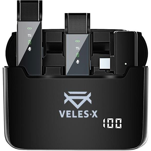 Veles-X Wireless Lavalier Microphone System Dual USB-C (WLMSDC)