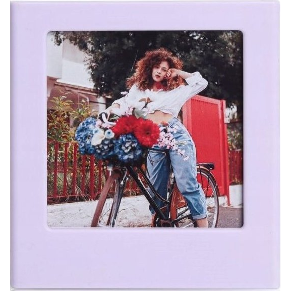  LoveInstant Ramka Magnes Na Lodówkę Do Fuji Instax Square Sq Link / Sq1 / Sq6 / Sq10 / Sq20 / Fioletowy