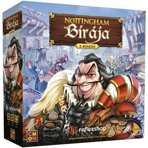 Asmodee Nottingham bírája társasjáték 2. kiadás (CMSHNRS) (CMSHNRS)