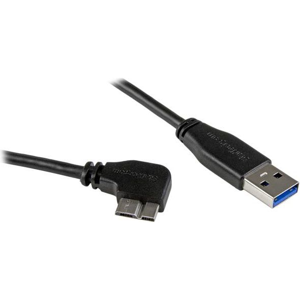 StarTech.com USB3AU2MRS USB-kabel USB 3.2 Gen 1 (3.1 Gen 1) 2 m USB A Micro-USB B 5 Gbit/s Zwart