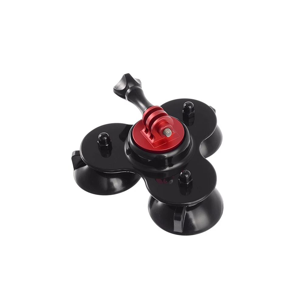 SJCAM öntapadós akciókamera rögzítés fekete (SJCAM Triple Suction Cup Mount Removabl)
