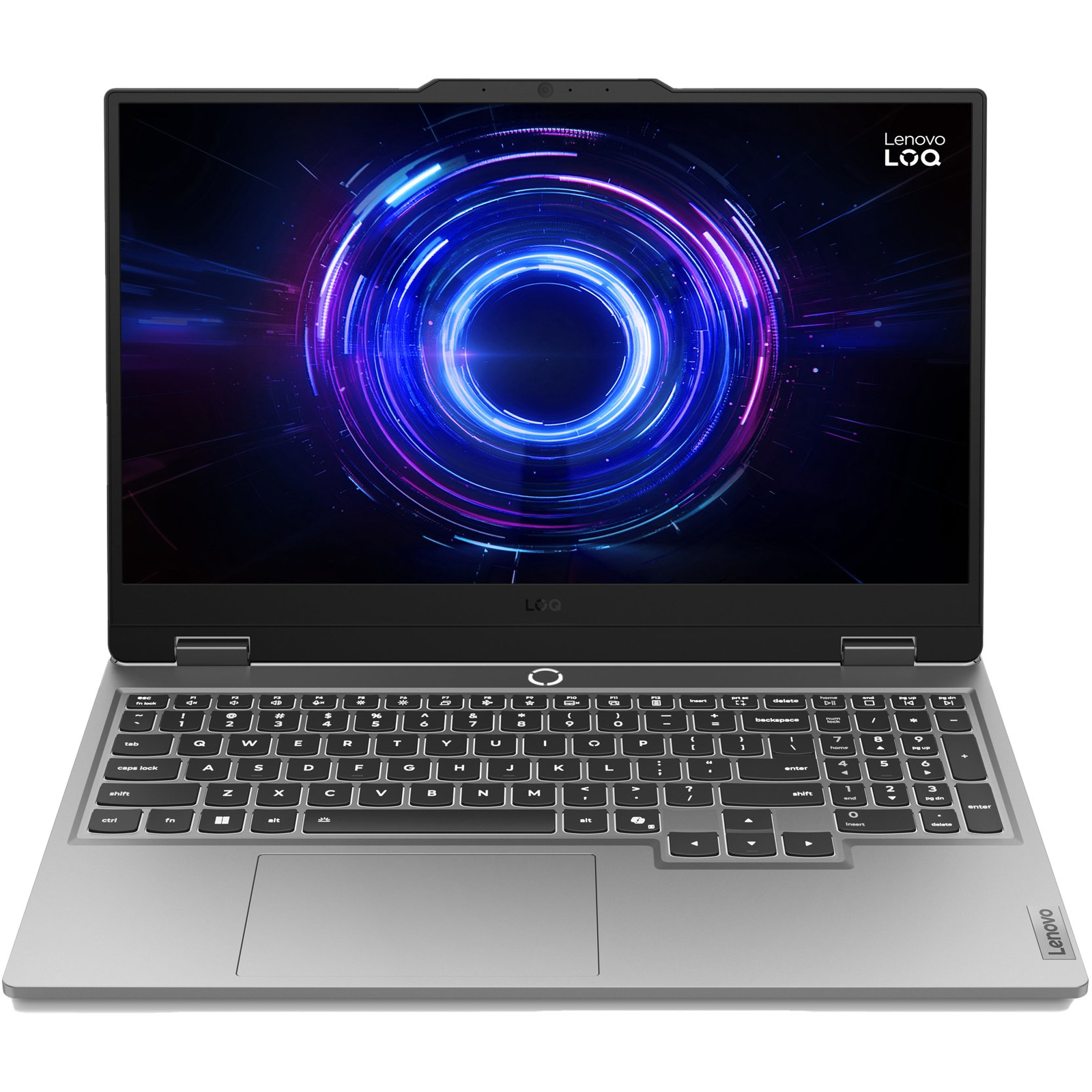 Lenovo LOQ 15IRX10 Intel® Core™ i7 i7-13650HX Laptop 39,6 cm (15.6") Full HD 16 GB DDR5-SDRAM 1 TB SSD NVIDIA GeForce RTX 5070 Wi-Fi 6 (802.11ax) Windows 11 Home Anglický Šedá