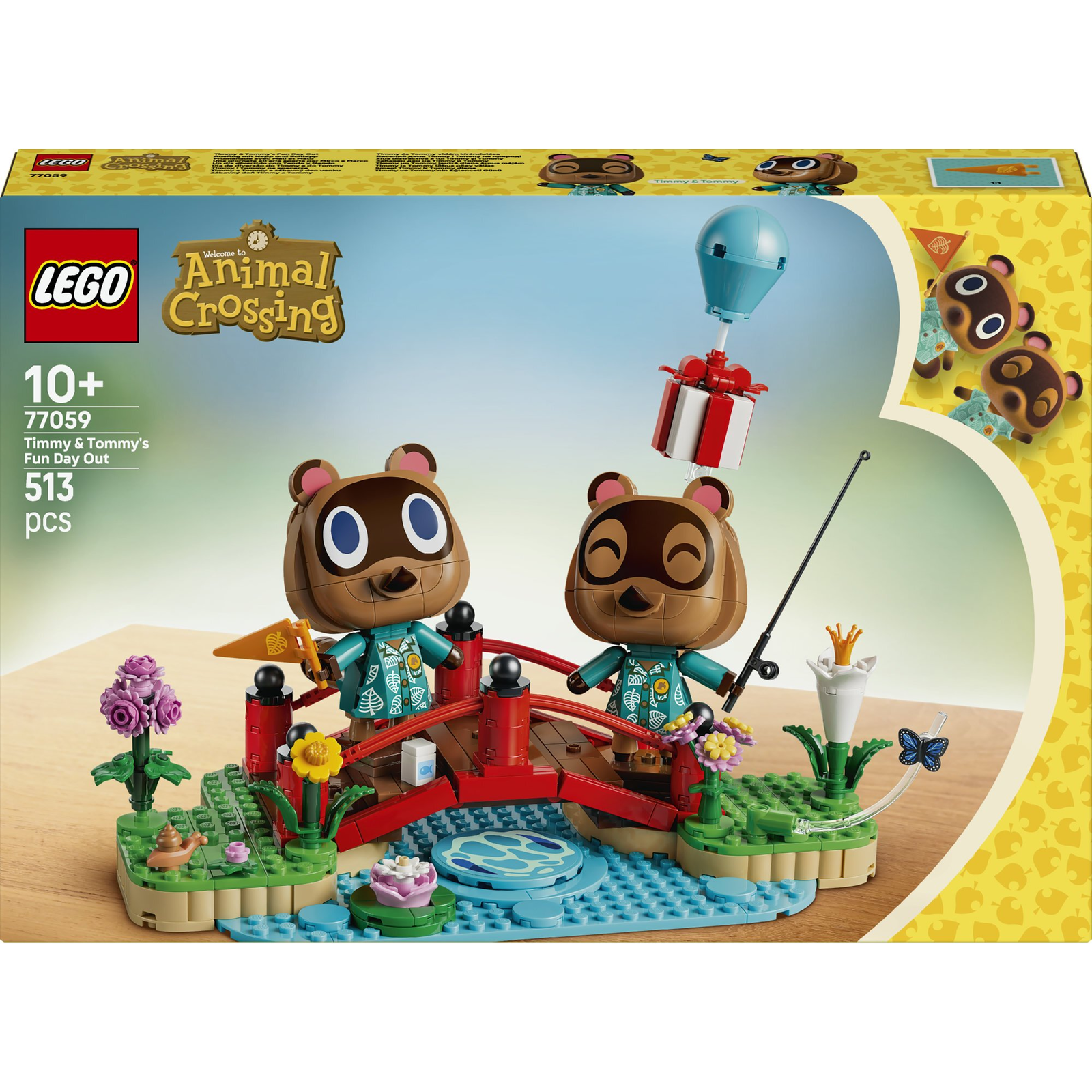 LEGO Animal Crossing 77059 Timmy a Tommy a zábavný deň vonku