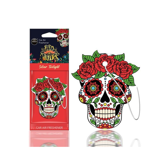 Autóillatosító Muertos Silver Tatoo
