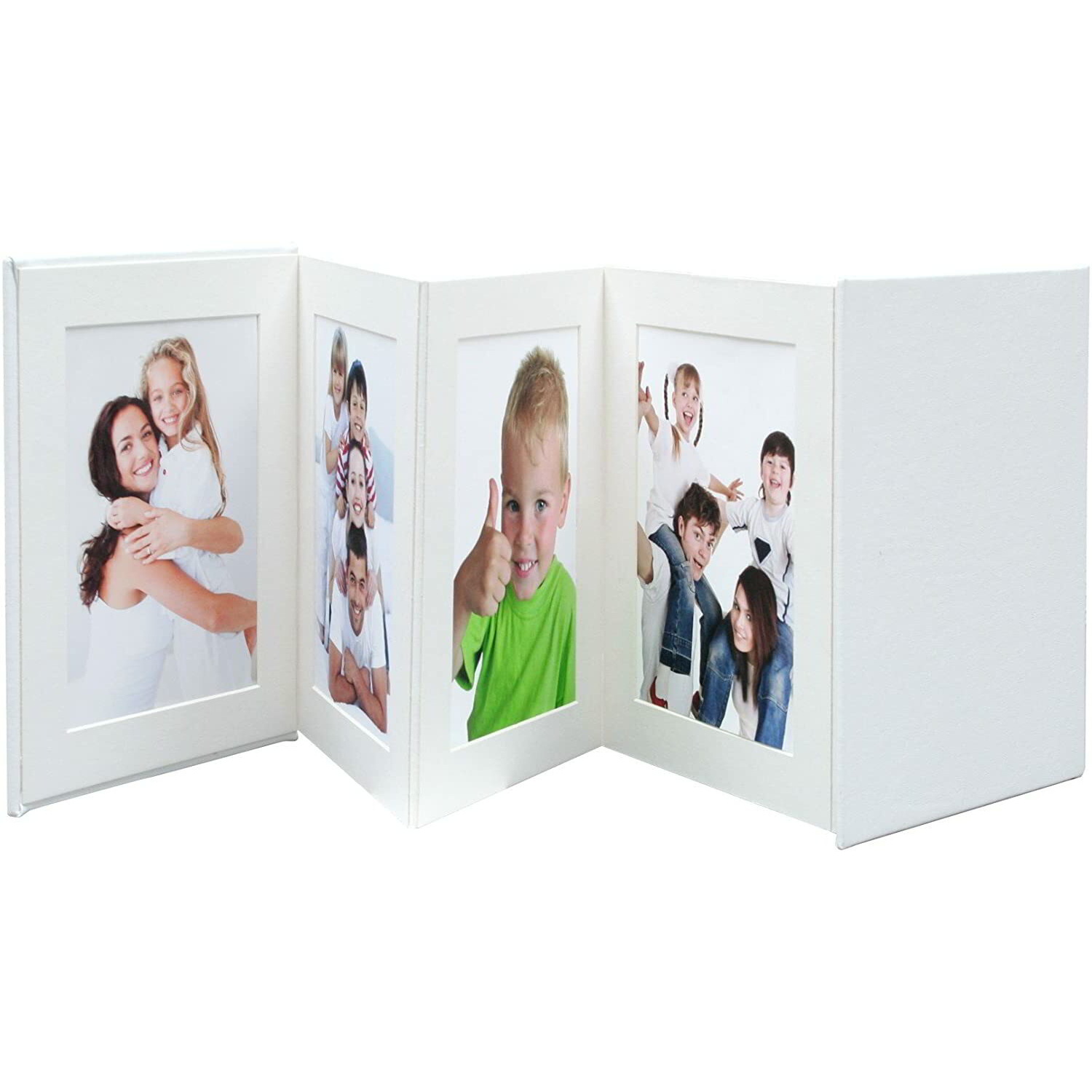 Deknudt A66DC1 8PH Leporello 14,5x19,5 Képkeret - Fehér (A66DC1 10X15)