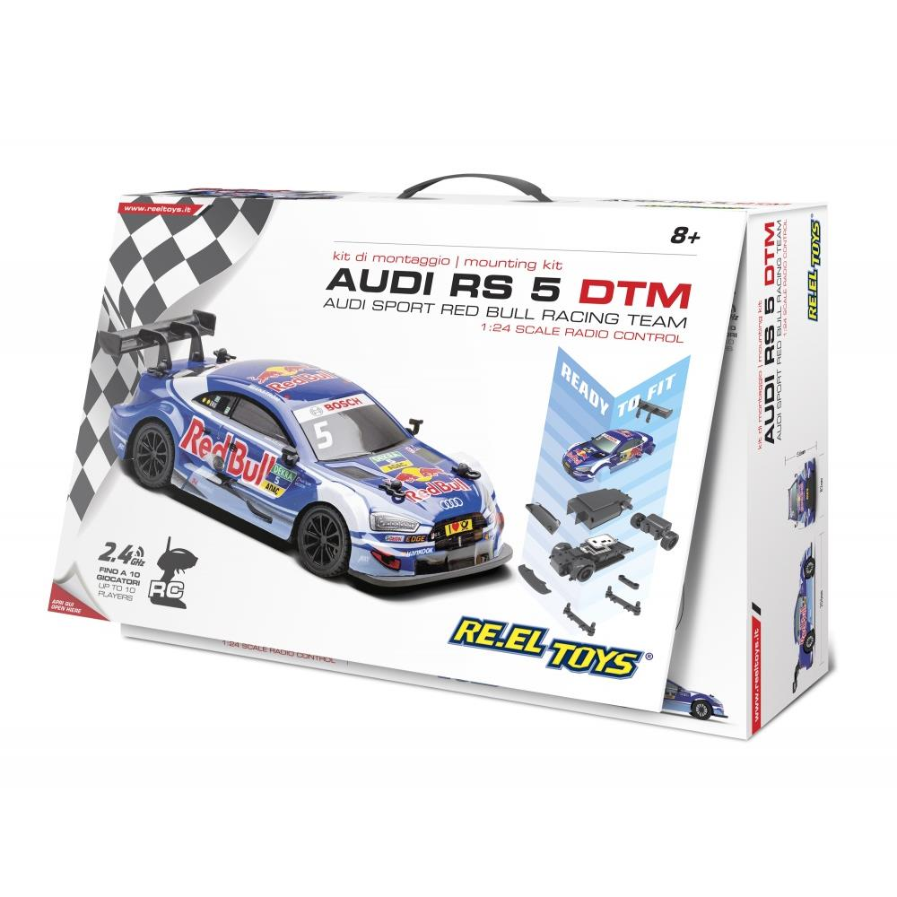RE.EL Toys Audi RS5 Red Bull Racing 1:24 - összeszerelhető (N/A)