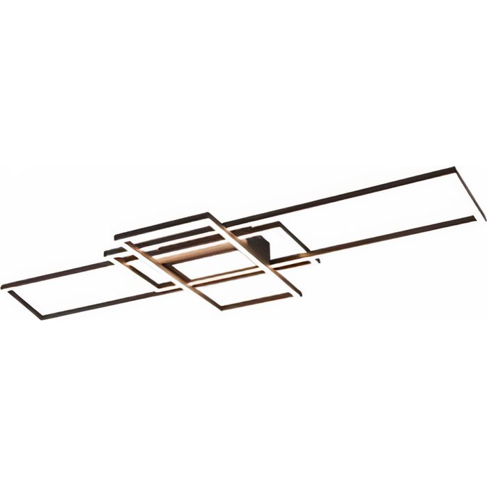 TRIO 620010442 Irvine fekete távirányítós LED mennyezeti lámpa (twm_530409)