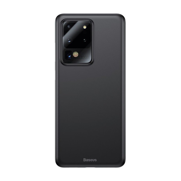 Пластмасов протектор за телефон BASEUS Samsung Galaxy S2 Ultra 5G (SM-G988B) WING (0,4 mm, полипропилен, ултратънък), цвят Smoke