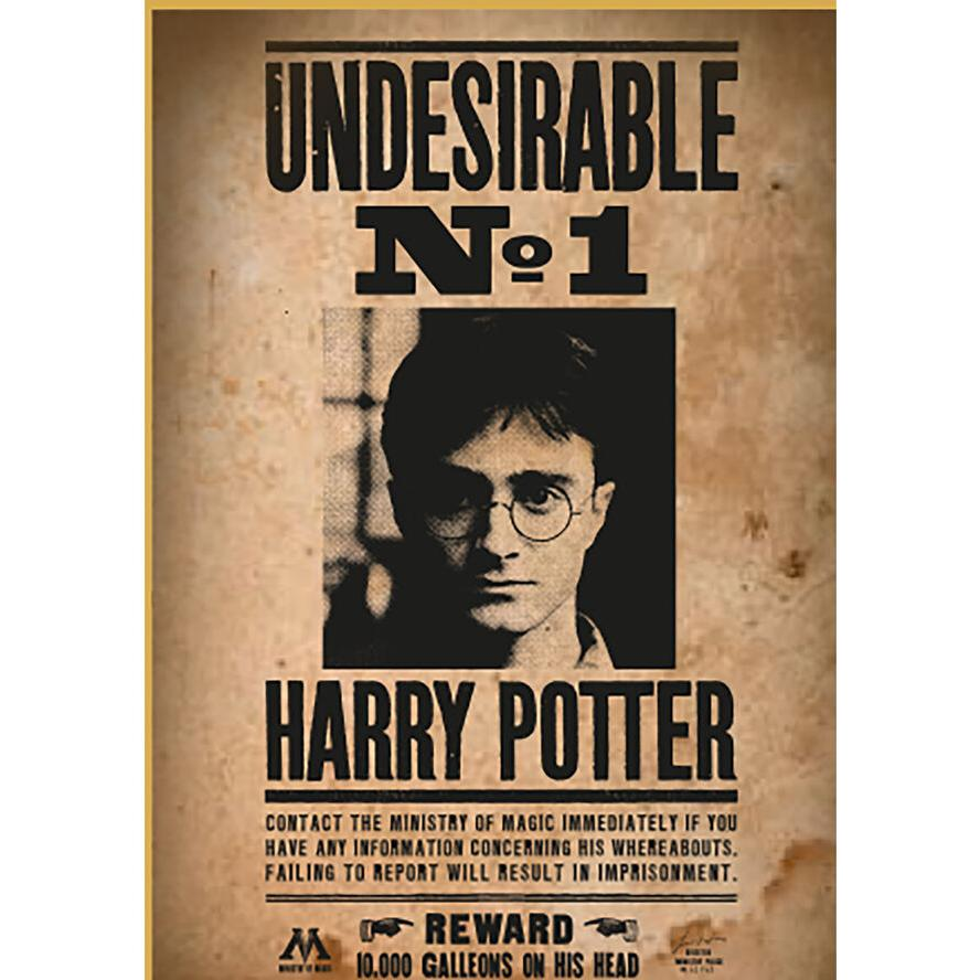 Thumbsup! Harry Potter "Keresett személy" - 50 darabos puzzle
