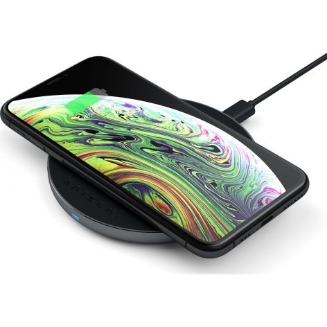 Satechi Vezeték Nélküli töltő 10W - Fekete (ST-IWCBM)