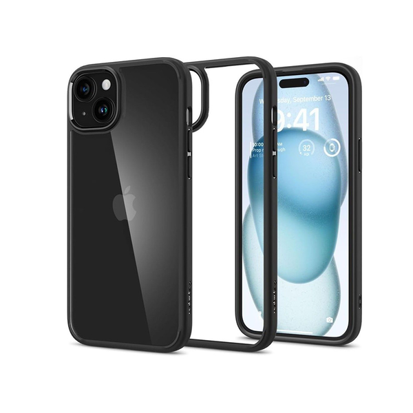 Zadní Kryt Spigen pro Apple iPhone 15 bezbarvý