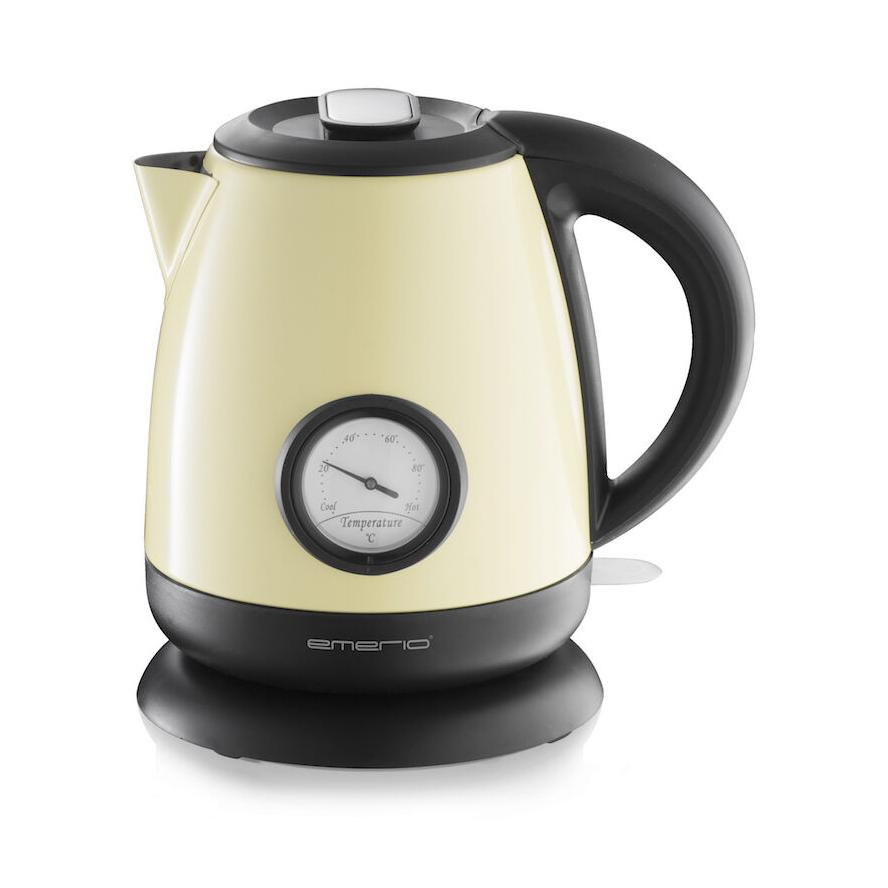 Emerio WK-109795.2 Elektromos Vízforraló 1L 2000W Fekete-Sárga (WK-109795.2)
